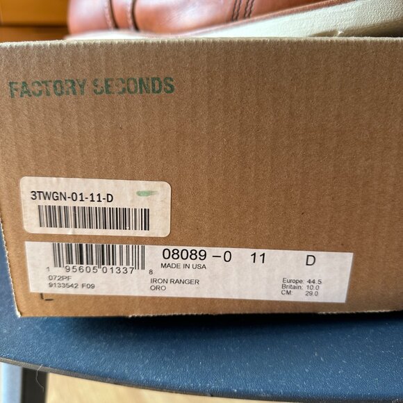 Red Wing Heritage Iron Ranger 8089 - ORO - Men's 11 D - Picture 2 of 12